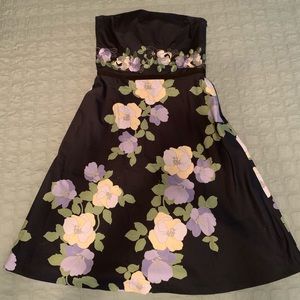 White House Black Market Strapless Dress